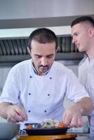 chef preparing food photo