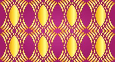 Abstract pattern red and golden lines. vector