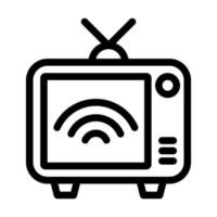 Smart TV Icon Design vector