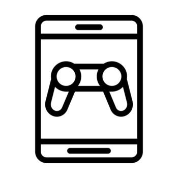 Tablet Controller Icon Design vector