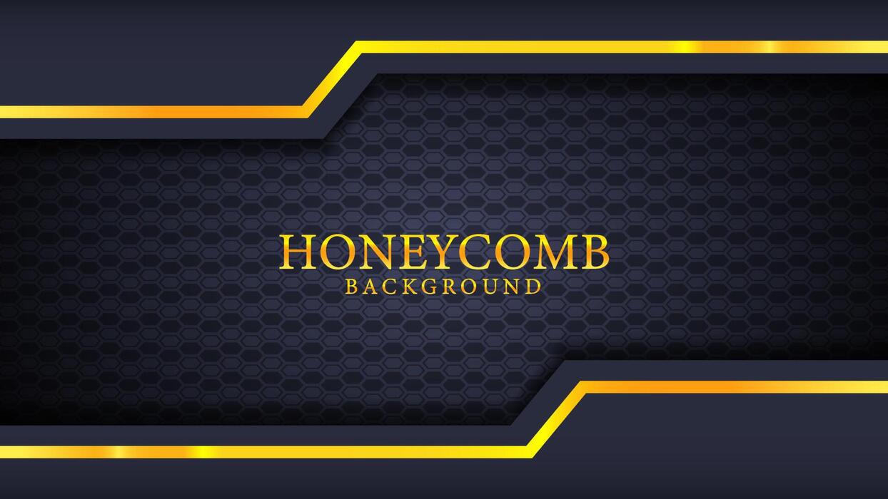 Gold Honeycomb Vector Art, Icons, and Graphics for Free Download