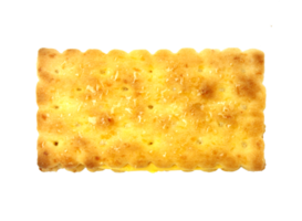 galletas saladas con crema aisladas en un archivo png de fondo transparente