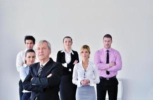 grupo de personas de negocios en reunión foto