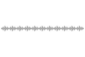 Sound Wave Music Volume Icon Symbol for Logo, Apps, Pictogram, Website or Graphic Design Element. Vector Illustration