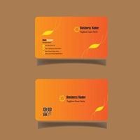 Business contact Card vector