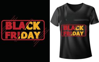 BLACK FRIDAY T-SHIRT DESIGN vector