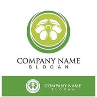 Olive logo images illustration vector