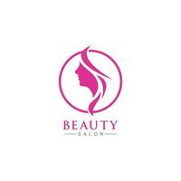 Beauty salon and spa logo vector