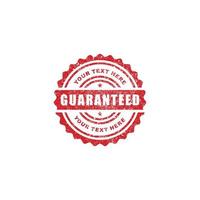 Guarantee grunge stamp seal icon vector