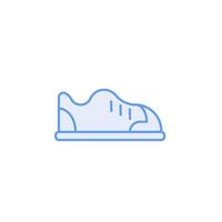 vector de zapatos para presentación de icono de símbolo de sitio web