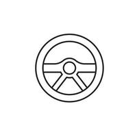 steering wheel vector for website symbol icon presentation