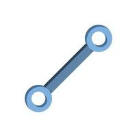 wrench vector for website symbol icon presentation