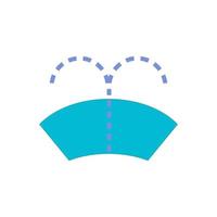 wind shield car vector for website symbol icon presentation