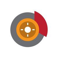 wheel vector for website symbol icon presentation