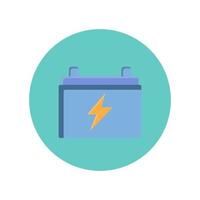 battery car vector for website symbol icon presentation