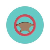 steering wheel vector for website symbol icon presentation