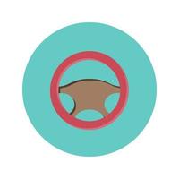 steering wheel vector for website symbol icon presentation