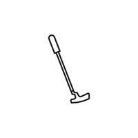 golf stick vector for website symbol icon presentation