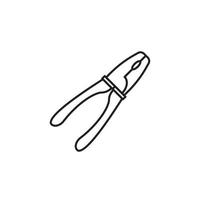 pliers vector for website symbol icon presentation