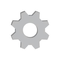 gear icon vector for website symbol icon presentation