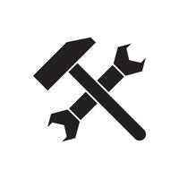 wrench vector for website symbol icon presentation