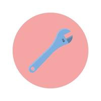 wrench vector for website symbol icon presentation