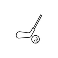 golf stick vector for website symbol icon presentation