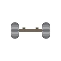car wheels vector for website symbol icon presentation