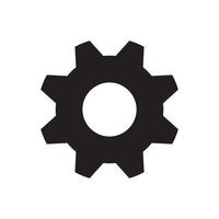 gear icon vector for website symbol icon presentation