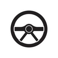 steering wheel vector for website symbol icon presentation