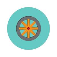 wheel vector for website symbol icon presentation