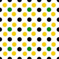 seamless polka dots pattern design vector