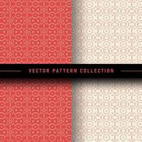 Set of geometric pattern collection vector