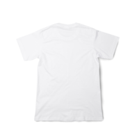 wit t overhemd model, realistisch t-shirt png