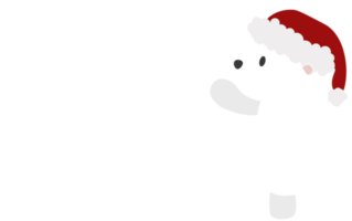 schattig Kerstmis dieren en sneeuwman voor vrolijk Kerstmis png