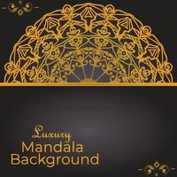 Luxury Mandala Background design template vector