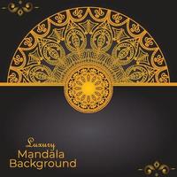 Luxury Mandala Background design template vector