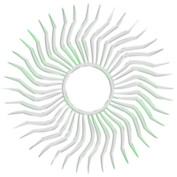 ensemble d'étiquettes et de cadres de formes géométriques à la mode, grille, filaire, éléments de conception de cercle. dégradé bleu, formes abstraites avec effet 3d réaliste chromé. élément de design géométrique futuriste rétro png