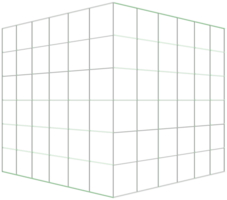 uppsättning av trendig geometrisk former etiketter och ramar, rutnät, trådram, cirkel design element. lutning blå, abstrakt former med krom realistisk 3d effekt. retro trogen geometrisk design element png