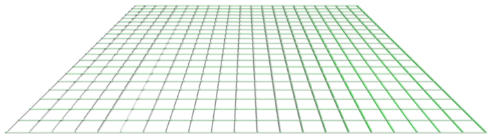 satz von trendigen geometrischen formen, etiketten und rahmen, gitter, drahtgitter, kreisgestaltungselemente. Farbverlauf blau, abstrakte Formen mit chromrealistischem 3D-Effekt. retro futuristisches geometrisches gestaltungselement png