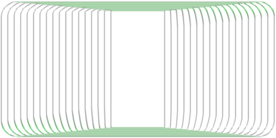 uppsättning av trendig geometrisk former etiketter och ramar, rutnät, trådram, cirkel design element. lutning blå, abstrakt former med krom realistisk 3d effekt. retro trogen geometrisk design element png