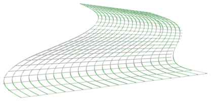 conjunto de etiquetas y marcos de formas geométricas de moda, cuadrícula, estructura alámbrica, elementos de diseño circular. azul degradado, formas abstractas con efecto 3d cromado realista. elemento de diseño geométrico retro futurista png