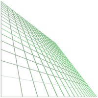 satz von trendigen geometrischen formen, etiketten und rahmen, gitter, drahtgitter, kreisgestaltungselemente. Farbverlauf blau, abstrakte Formen mit chromrealistischem 3D-Effekt. retro futuristisches geometrisches gestaltungselement png