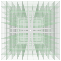 satz von trendigen geometrischen formen, etiketten und rahmen, gitter, drahtgitter, kreisgestaltungselemente. Farbverlauf blau, abstrakte Formen mit chromrealistischem 3D-Effekt. retro futuristisches geometrisches gestaltungselement png