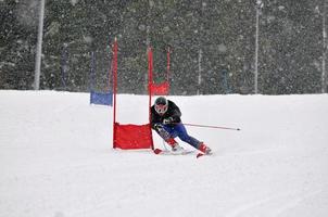 Ski mountain view photo