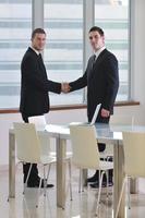 handshake on business meeting photo
