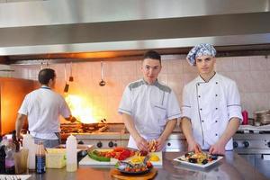 chef preparing food photo