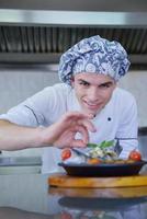 chef preparing food photo