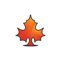 fall logo icon vector