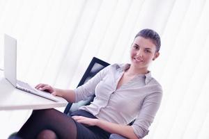 business woman at  office photo